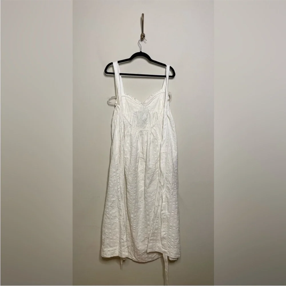 Free People x free-est Poppy Midi Dress in Coconut Milk